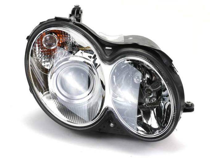 Mercedes Headlight Assembly - Passenger Side (Xenon) 2098202061 - Hella 009040361